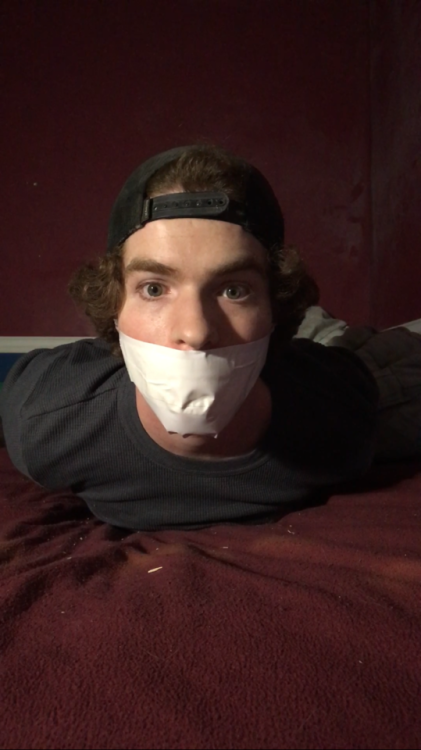ducttaped:Duct tape mouth