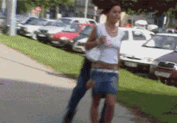 Projectenf:  Skirt And Panties Pulled Down In Public 