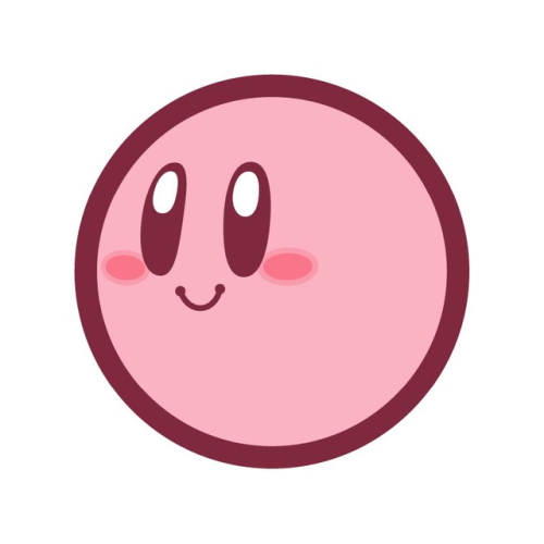 thevideogameartarchive:Artwork of Kirby from ‘Kirby’s Canvas Curse’ on the Nintendo DS.