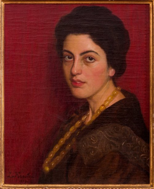 Portrait of a Jewish woman - Lazar Krestin (1868-1938)