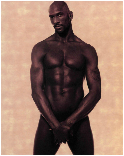 robertocustodioart:Vladimir McCrary by Karl Lagerfeld 1997
