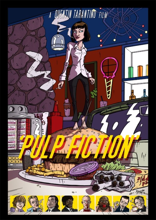 brothertedd:  Pulp Fiction by stayte-of-the-art