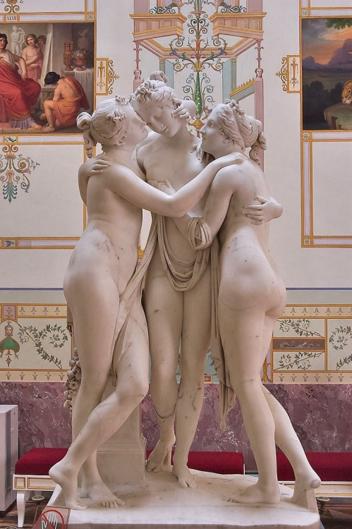The Three Graces by Antonio Canova