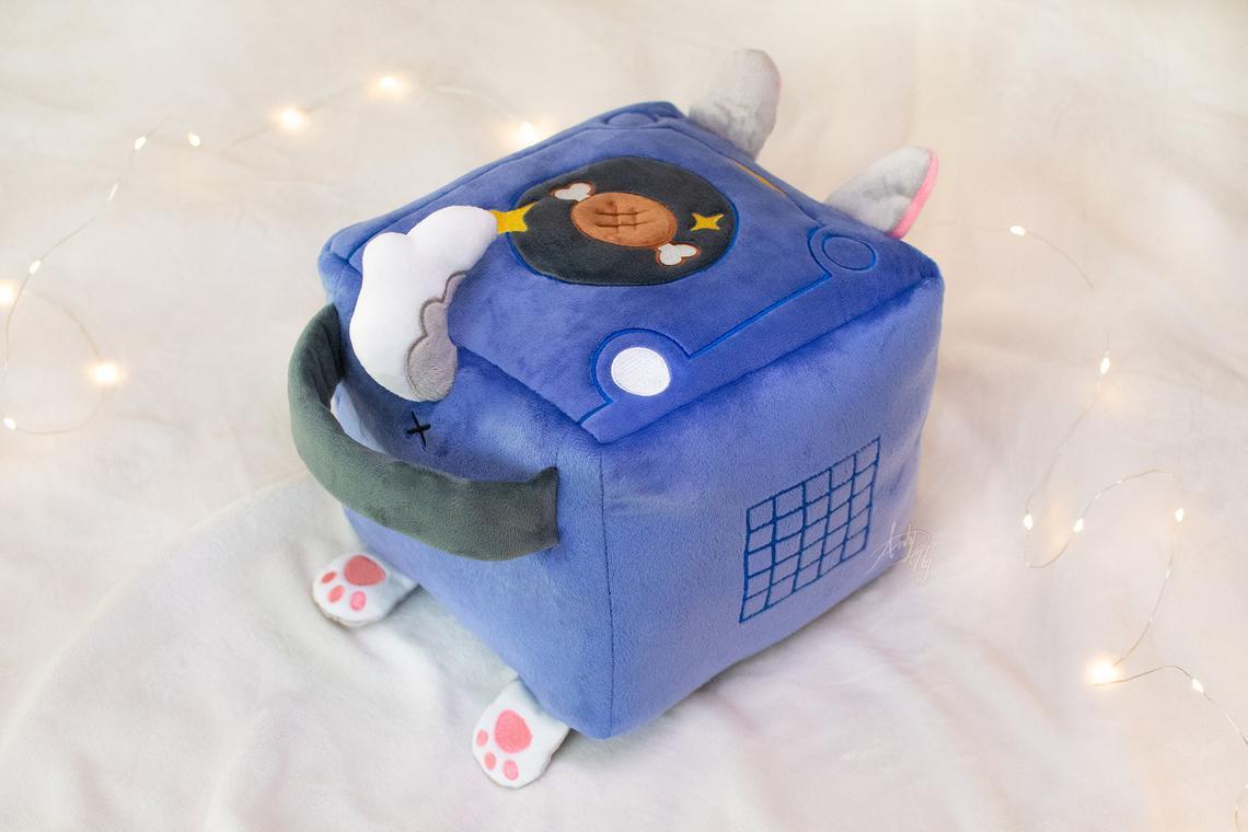 Puppy Gamecube Plush made by RoseGoldJelly