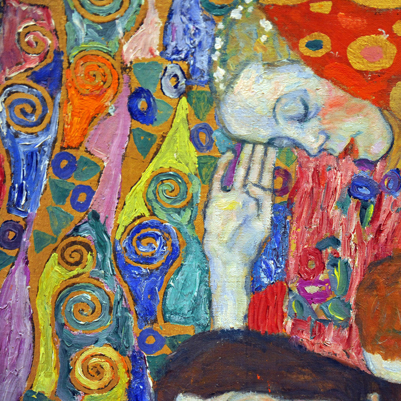 lonequixote:
“Gustav Klimt
Hope II (detail)
”