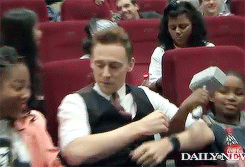 madisonyork:  Tom with kids &amp; Loki with kids 