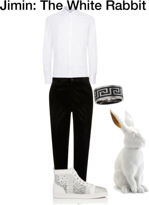 Jimin's Outfit The Baker And The Beast By Kirashanta Featuring White Home Decor