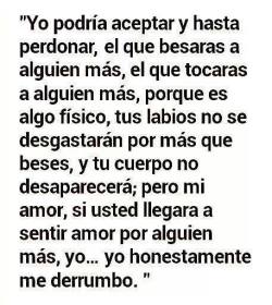 besame-bajo-la-lluvia:  idontreallybelongthis:  No podía soportar que te enamoraras de ella Fuente: idontreallybelongthis   Auch.