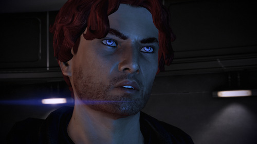 Ok, I don’t know why, but my Shepard in ME:LE permanently look either pissed off or about to cry :”3