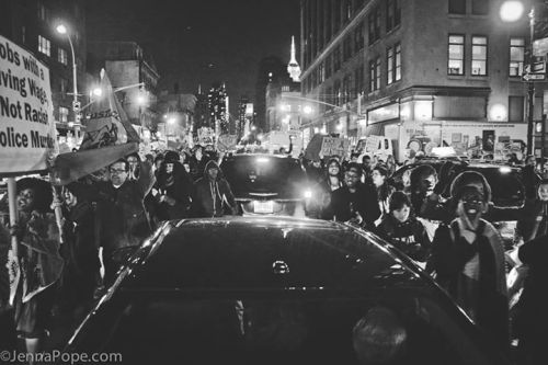 thepeoplesrecord: NYC sends love to Ferguson on 11/25 Photos by Jenna Pope