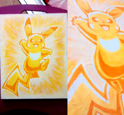 cptbeeart:  More pokemon paintings from these