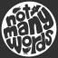 notmanywords