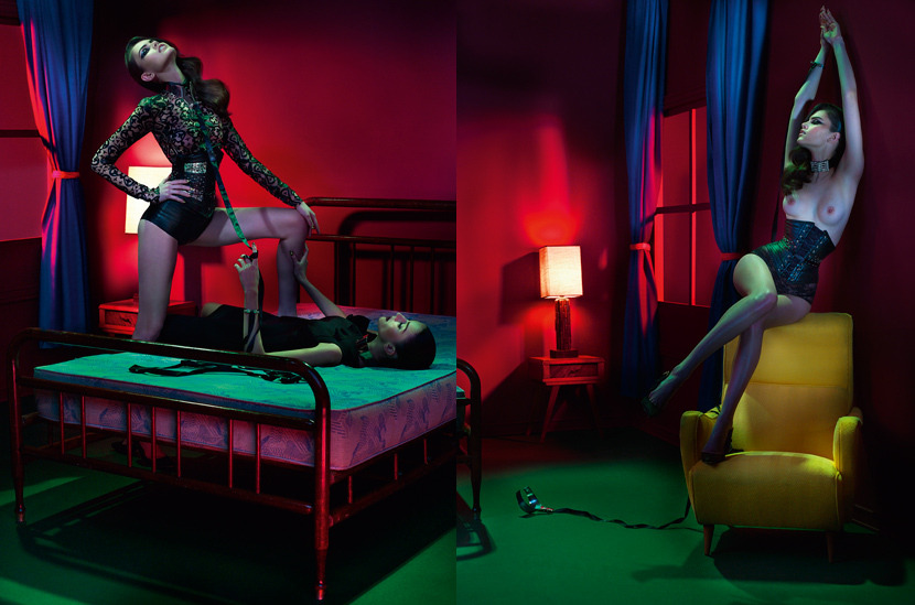 labstrakts:  Cris Herrmann &amp; Kamila Hansen by Gui Paganini for Elle Brazil