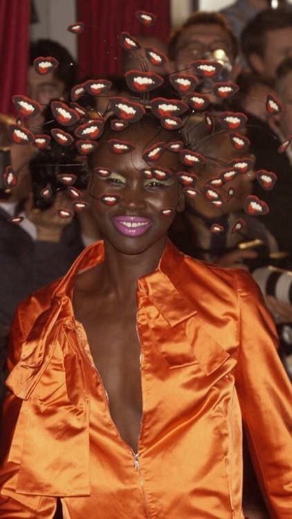 XXX femmequeens:Debra Shaw and Alek Wek @ Philip photo