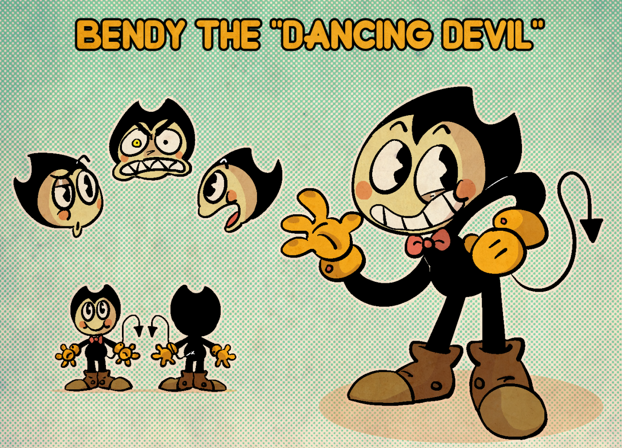 Positively silly. — datsheepbeep: What if Bendy was in the Cuphead