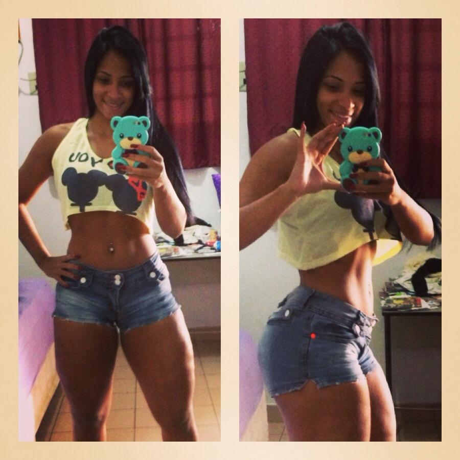 thethicknessgallery:  Pryscila   Thighs n ass!Submit @str8forts@yahoo.com, Reblog,