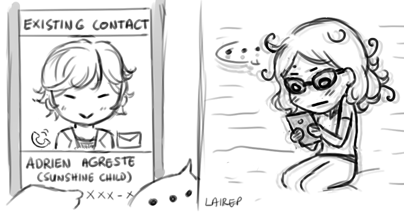 lairep: I… was only supposed to draw Marinette in that outfit but…  [leaves bad