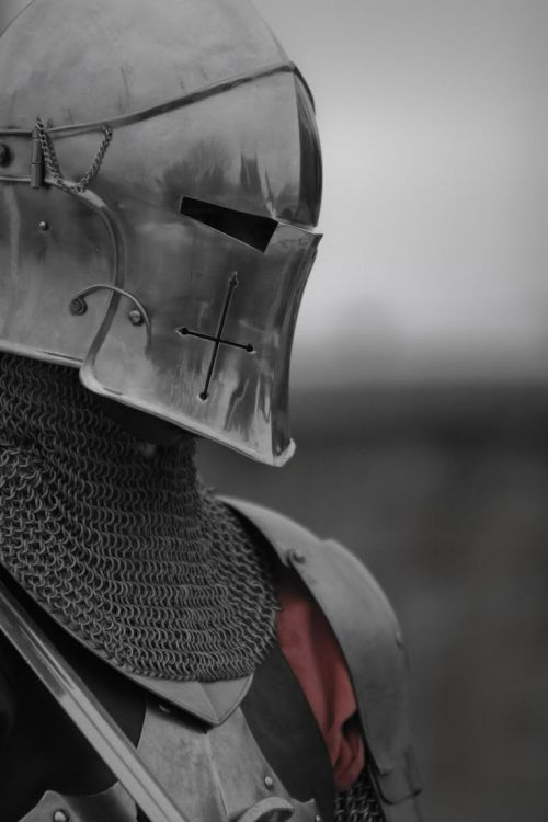 plutonialab:Knight helmets.