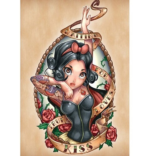 flyinglesbian: Love this spin on Snow White