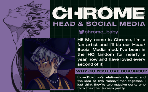  Alrighty!Let’s get started with our MOD SPOTLIGHTSFirst up is our head and social media mod C