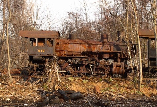 brassandbolts:  Left to rust, the age of steam power long behind us.