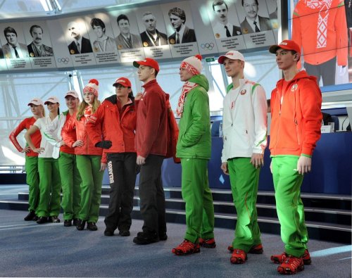Sochi 2014 Team Belarus Uniforms