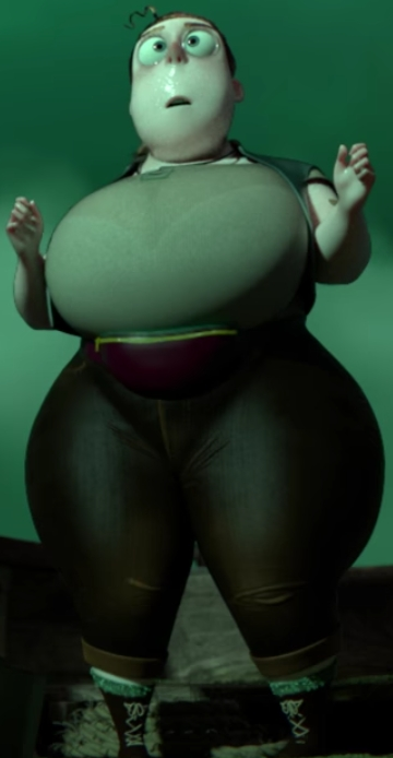 thetdna: habbodude:  In this video, there is a lovely animated hot fat thicc woman