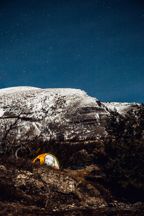 lensblr-network:Home for the night in Glacier National Park.photo by Jovellyism  (blog.jovellyism.co