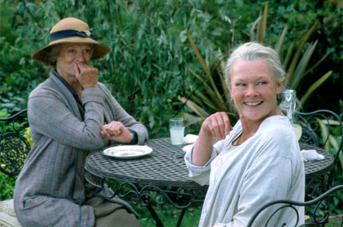 britishfilminstitute:Film Friendships: Dame Maggie Smith and Dame Judi Dench