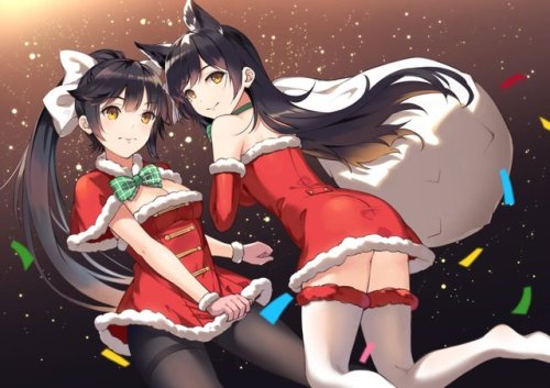 (茜火@2日目西さ-15bさんのツイート: &ldquo;高雄と愛宕クリスマスイラストです　#アズールレーン… &rdquo;から)