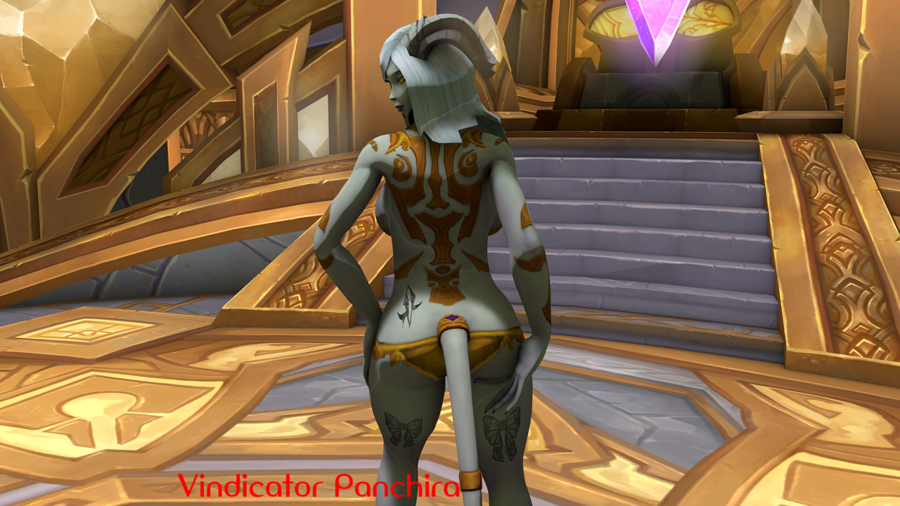 draenei-vindicator-panchira:  draenei-vindicator-panchira:  Seem’s Pan enjoys the