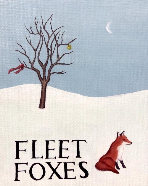 Fleet Foxes fan art from Kelsey! Here&rsquo;s her tumblr!