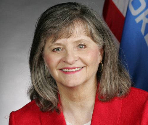 cultofgaga:This woman is a monster.This is Oklahoma State Rep. Sally Kern, and she just introduced t