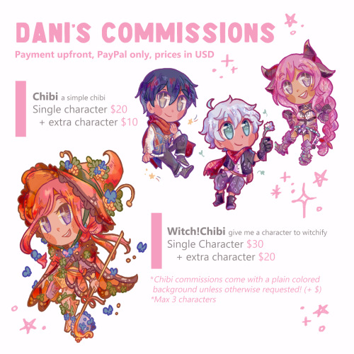 lunacias:hello!! happy to say that my commissions are now open again! I added in some new options in