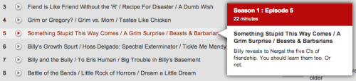 quicksummary:  pearswhy:  WHO FUCKING WRITES THESE NETFLIX DESCRIPTIONS I’M GONNA SCREAM  my dream job tbh  The Adventure Time episode descriptions have the same tone as well