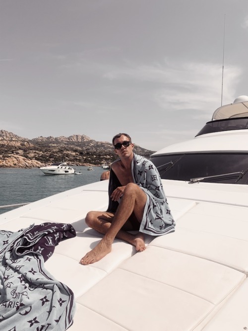 FILIPPO CIRULLI IN SARDINIA WITH LOUIS VUITTON