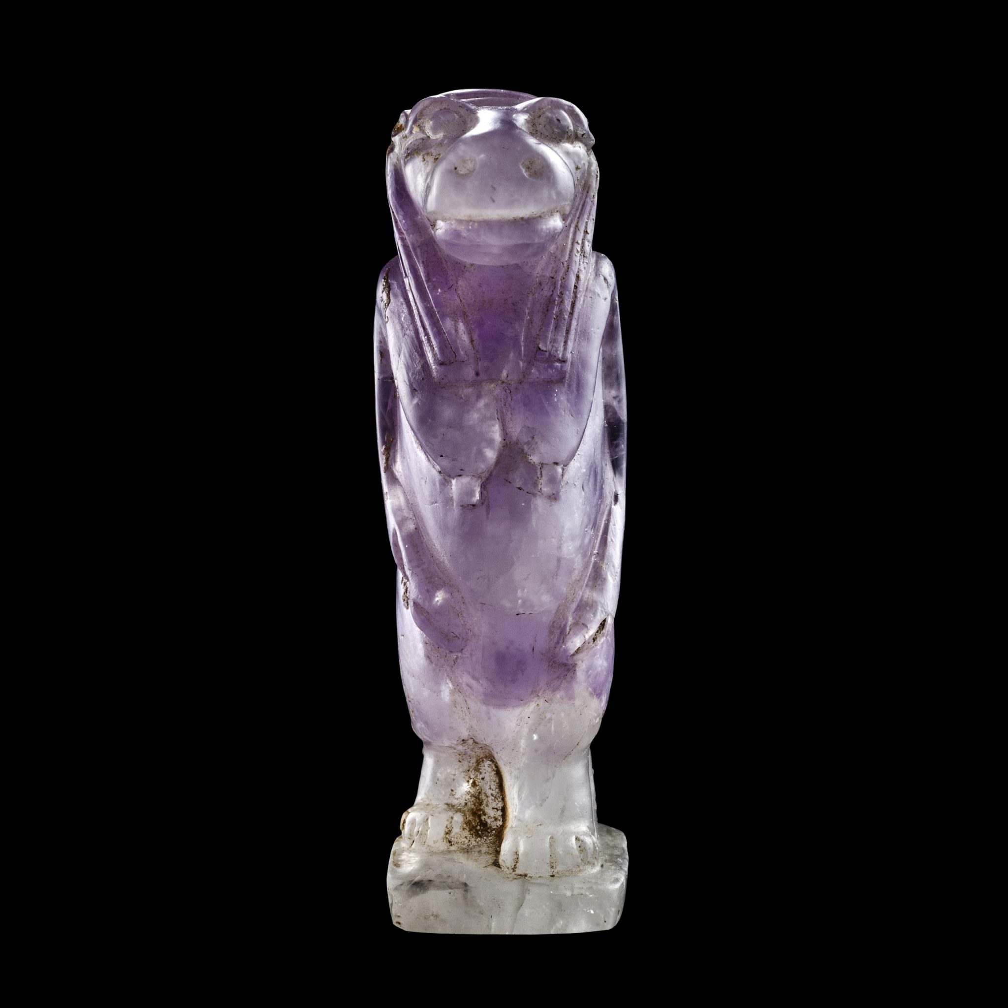 Porn photo treasure-of-the-ancients:Amethyst figure