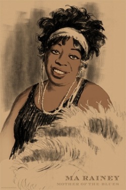 fyblackwomenart:  Jazz Series: Ma Rainey