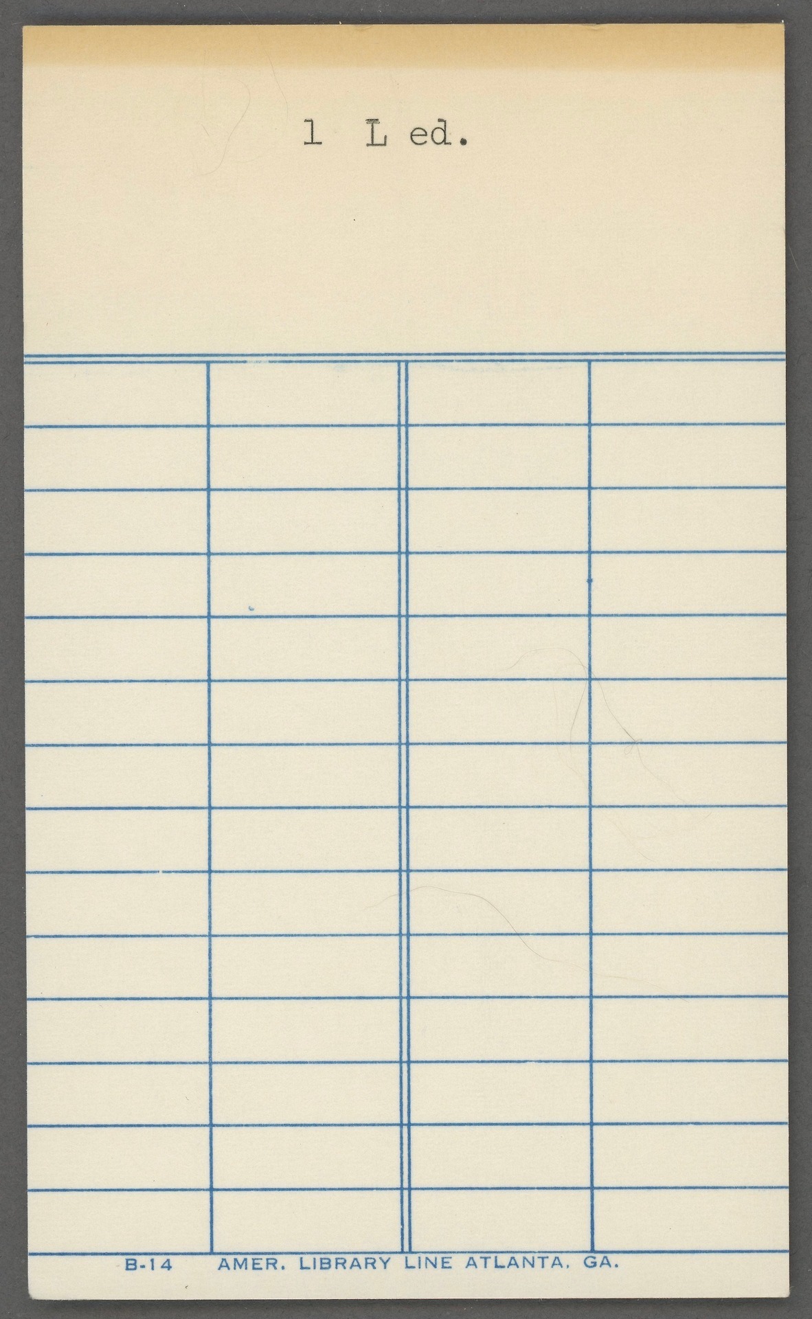 jellobiafrasays:library checkout card (c1960s)