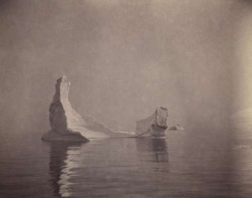 les-sources-du-nil: Robert E. Peary (1856-1920)IcebergsAlbumen silver print from glass negative, cir