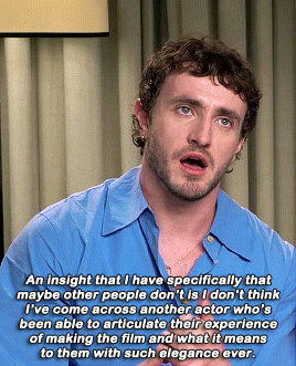 It Would Be Very Easy For Me To Just Talk About Andrew's Performance In This But I Think That Would Be