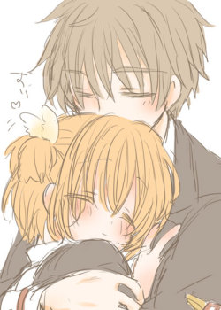 thetangles:  ★  rうい  |  らくがき  ☆ ⊳ sakura and syaoran (cardcaptor sakura) ✔ republished w/permission