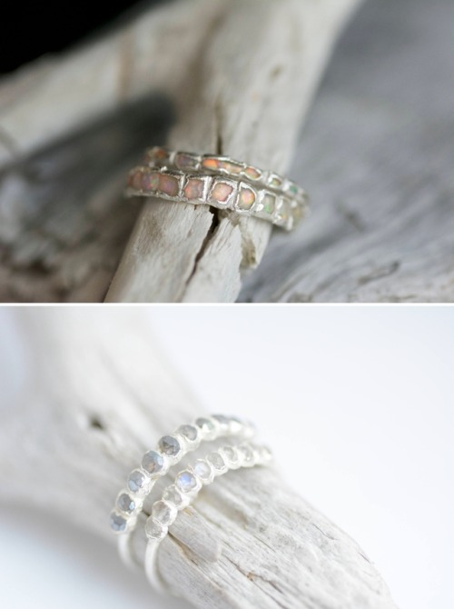 sosuperawesome:Rings by Kady Nossenko on EtsySee our ‘rings’ tag