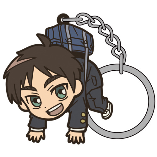 snkmerchandise:  News: Cospa Shingeki! Kyojin Chuugakkou “Pinched” Character Keychains and Cellphone Straps Original Release Date: Late November 2016Retail Price: 600 Yen each Cospa has released their next series of Shingeki no Kyojin character keychains