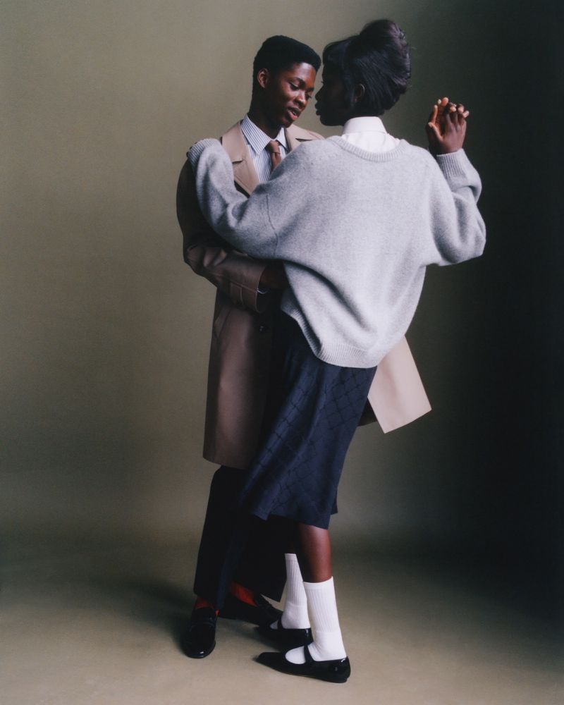 modelsof-color:Adhel Bol and Kelvin George by Charlotte Joanna Hadden for The Greatest