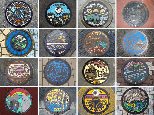 itscolossal: The Beauty of Japan’s Artistic Manhole Covers