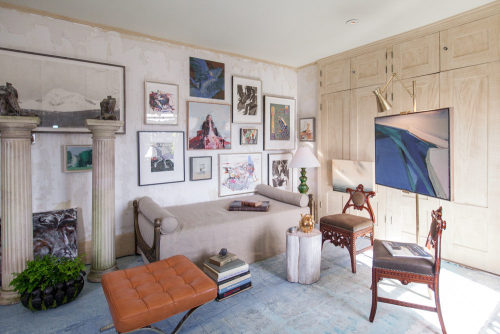{Part six: artist’s studio and bathroom by MacCaul Turner Design; “dad’s honey hol