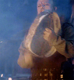 metal-mistress:  eomer-eadig:Wardruna’s Einar Selvik in Vikings 3.06, Born Again