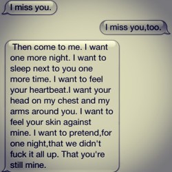 </3 What every broken heart wants to hear.