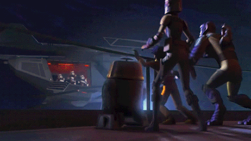 skywalkerstrikesback:#look at the way ezra desperately searches for kanan to makes sure he was okay 